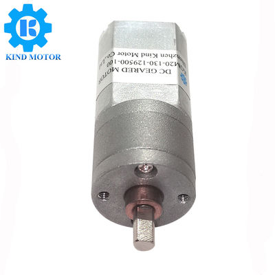 Carbon Brush Motor Dc، 3.8W Gear Motor 12v High Torque 6300gCm