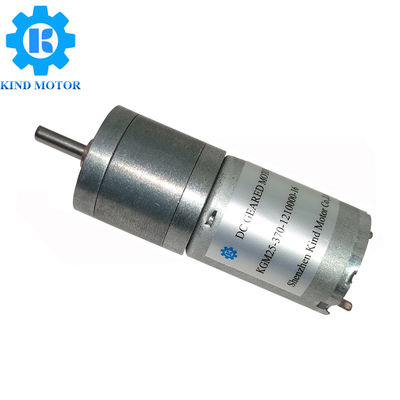 موتور دنده 25 میلی متری Micro DC 100 دور در دقیقه با شفت 4 میلی متری D