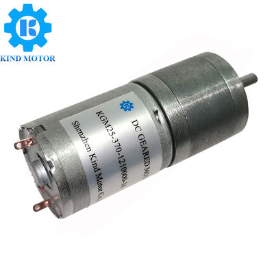 موتور دنده 25D Mm Micro DC ، موتور DC 6 ولت با گشتاور استال 0.85 نیوتون متر