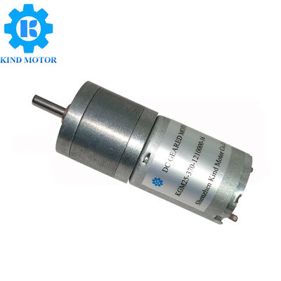 موتور دنده DC 12v 300 دور در دقیقه ، موتور چرخ دنده بدون برس 0.75 نیوتن متر گشتاور استال