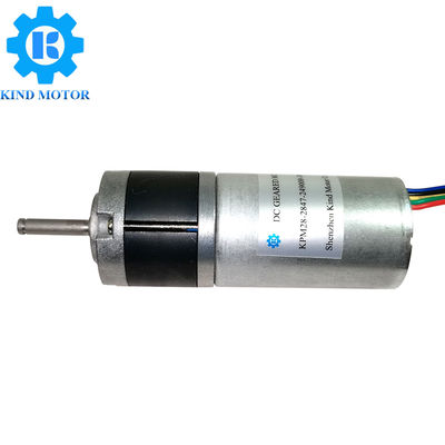 6W Brushless DC Geared Motor 4A Continuous Current 28mm قطر
