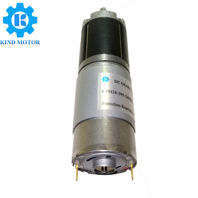 28mm سرعت کم 5v 6v 9v 12v 24v فلزی گیربکس سیاره ای گیربکس DC موتور برس