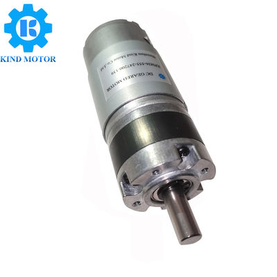 Rs545 Brush DC Geared Motor 200 دور در دقیقه با گیربکس سیاره ای 36 میلی متری