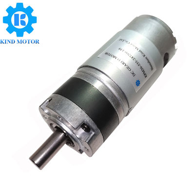 Rs545 Brush DC Geared Motor 200 دور در دقیقه با گیربکس سیاره ای 36 میلی متری