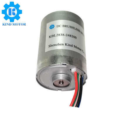 سر و صدای کم 28 میلی متر قطر bl2838 DC 6v 12v 14.4v 18v 24v بلبرینگ کارخانه موتور بدون برس