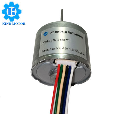 موتور بدون برس 6vdc Micro DC ، موتور 150g مگنت دائم Bldc 16 وات