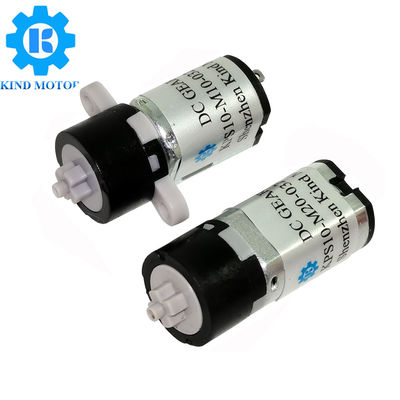 موتور قلم مو DC 3v 3.3v 3.6v 6v M10 M20 M30 با گیربکس پلاستیکی 10 میلیمتری