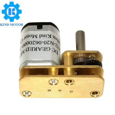 U شفت راست چرخ دنده DC 16.5g وزن با 10 × 24mm گیربکس
