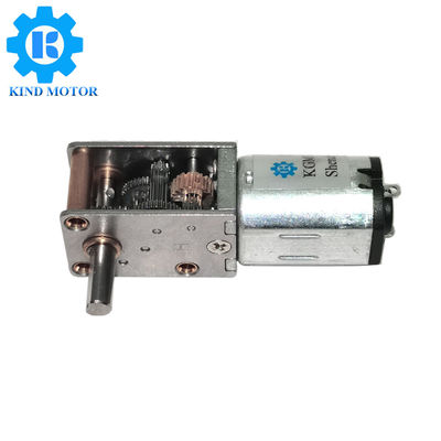 12 ولت زاویه راست DC Gear Motor Carbon Brush 3rpm-320rpm