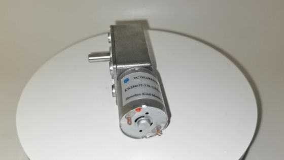24V DC Worm Gear Motor Rs370 کربن کم سر و صدا برای لوازم خانگی