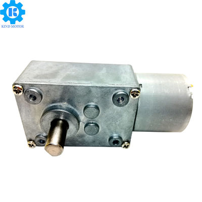 چرخ دنده Micro Worm Gear Motor 12v CW Rotation with 6mm Shaft