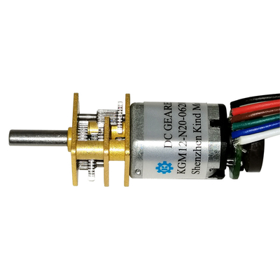 200rpm 12mm گیربکس N20 موتور Dc گشتاور بالا با شفت های توسعه یافته