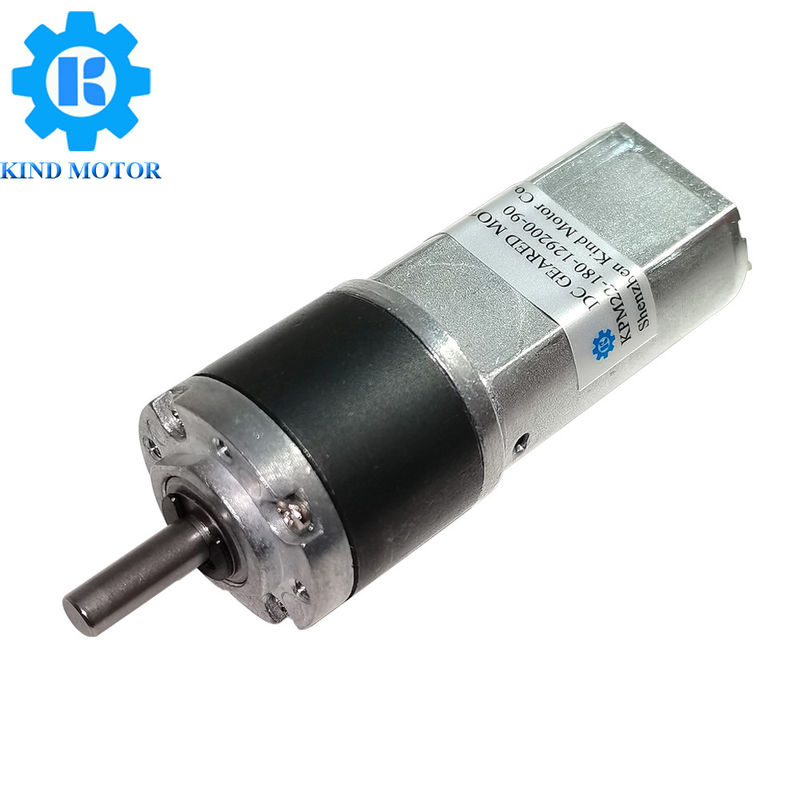 تورک بالا سرعت پایین میکرو 22mm kpm22-180 dc 6v 12v 24v فلزی موتور کاهش دهنده دنده سیاره ای