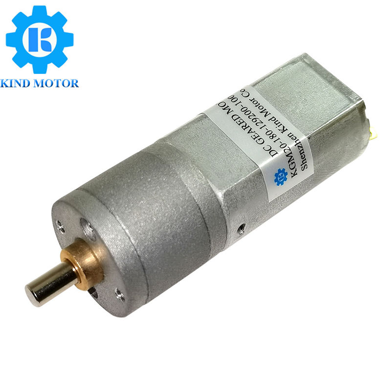 کیفیت بالا سرعت پایین GM20 20mm 20D mm dc 6v 7.4v 12v 24v برش های کربن موتورهای دنده فلزی