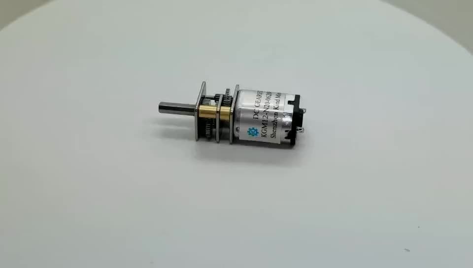 مشخصات موتور الکتریکی 12mm N20 5v DC برای اثر انگشت قفل دوچرخه