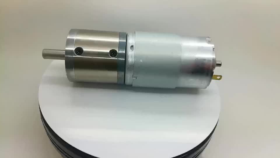 موتور چرخ دنده ای با سرعت بالا ig42 gm 12 24v 65 rpm 80 rpm 1N-15N