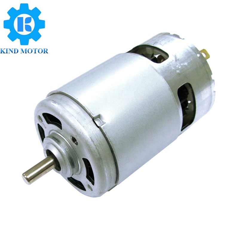 دکمه بلند 5mm طول قطر میله دوگانه 42mm 45mm dc 12v 18v 24volt 36v RS-750 755 750 775 3000rpm 3600rpm موتور 6000rpm