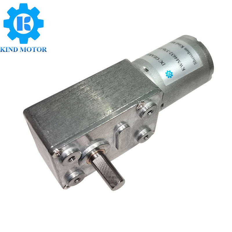 15KgCm Dc Worm Gear Motor 24v ، 60g Worm Gear Motor With Encoder