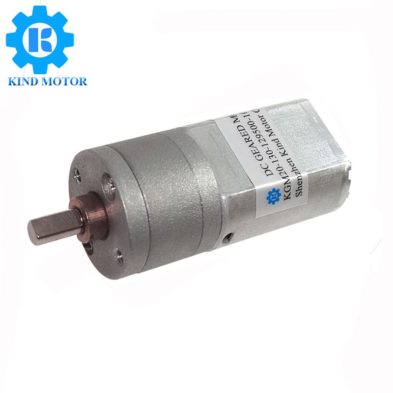 Carbon Brush Motor Dc، 3.8W Gear Motor 12v High Torque 6300gCm