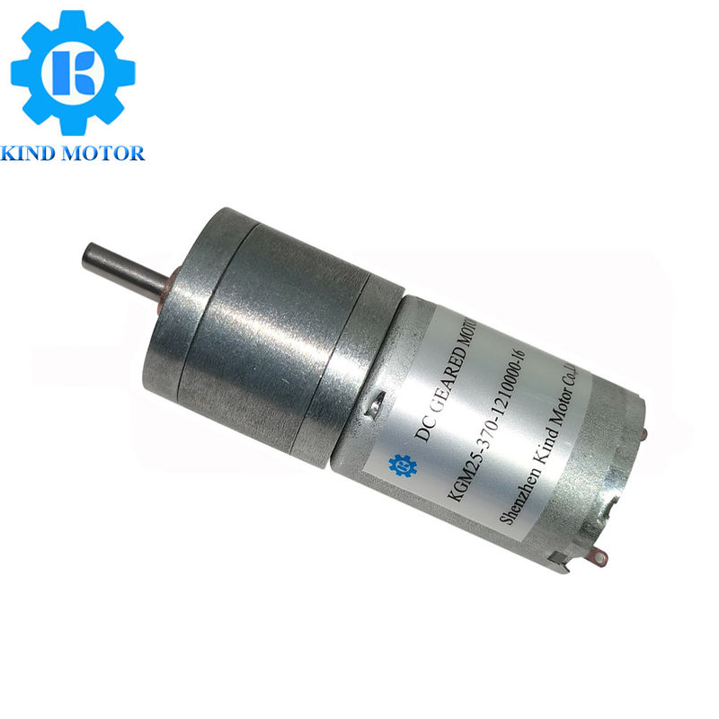 موتور دنده DC 12v 300 دور در دقیقه ، موتور چرخ دنده بدون برس 0.75 نیوتن متر گشتاور استال