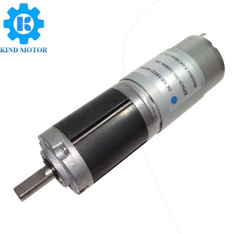 28mm سرعت کم 5v 6v 9v 12v 24v فلزی گیربکس سیاره ای گیربکس DC موتور برس