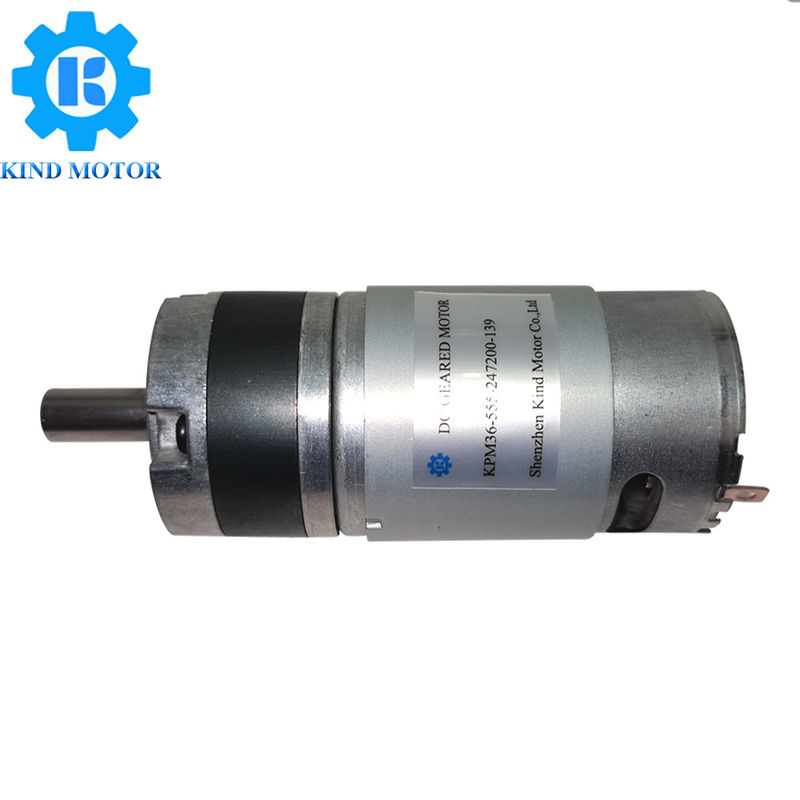 موتور DC 15A 12V براش ، فولاد ضد زنگ 10 دور در دقیقه موتور 3.5 نیوتون متر