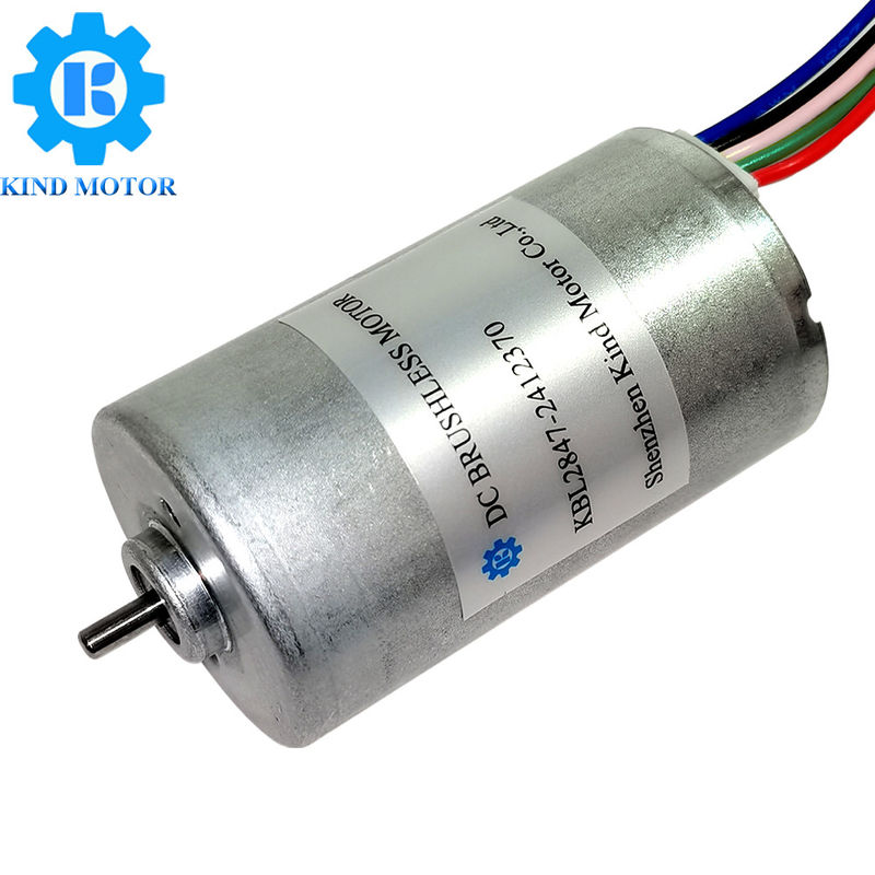 قطر راندمان بالا 28mm RS-395 6vdc 12vdc 14.4vdc 18vdc 24vdc بلبرینگ موتور بدون برس Bldc