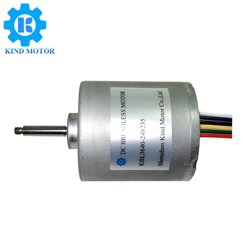 200 گرم Micro DC بدون برس ، موتور 9 ولت مغناطیسی دائمی Bldc