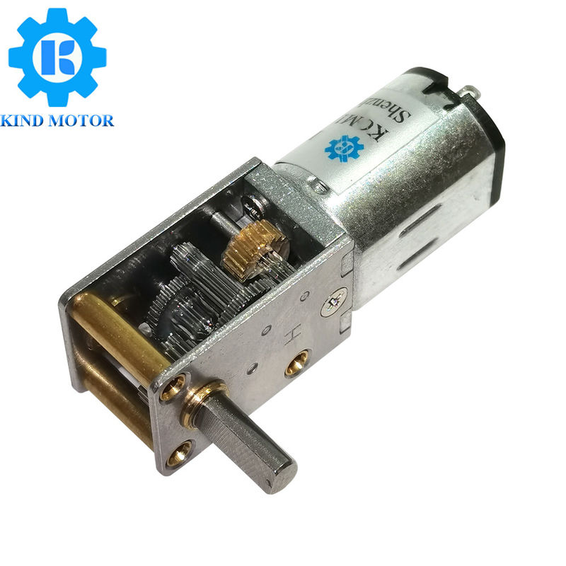 موتور دنده DC 12 میلی متری راست ، موتور دنده N30 90 درجه 3.1A
